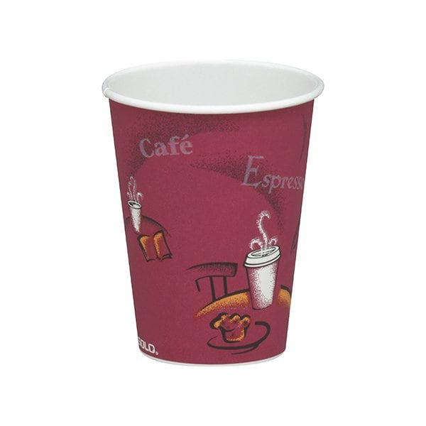 Bsc Preferred Solo Paper Hot Cups - 8 oz., Bistro Design, 1000PK BUY00487766 - main